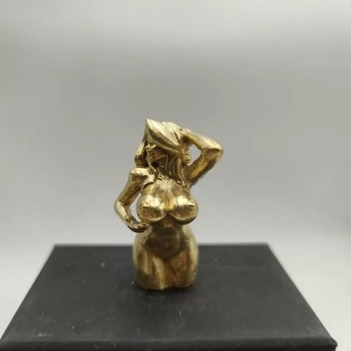 Scultura corpo ottone - scultura, in