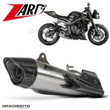 STREET TRIPLE 765 TRIUMPH 2022 ZARD Scarico Omologato CC ZTP095S10SCO