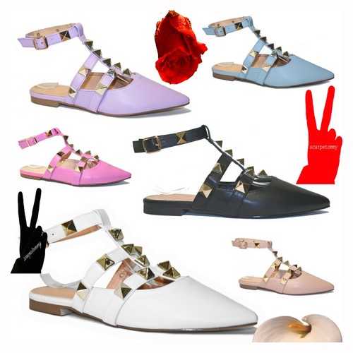 Scarpe donna ballerine borchie - donna,