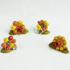 26585 Bomboniere 24pezzi Margherita Quadrifoglio Girasole con Farfalla e Coccine