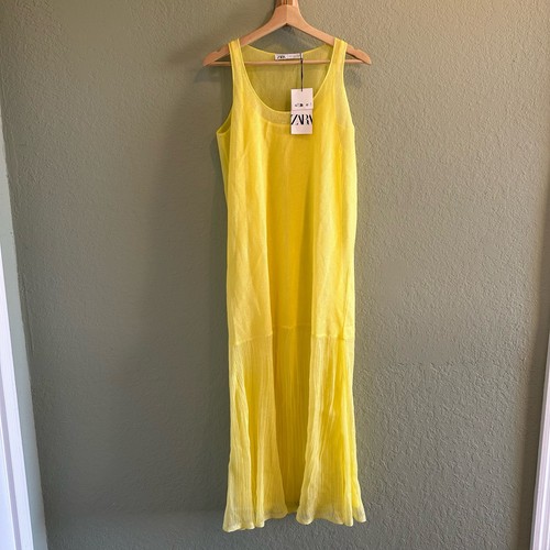 Abito zara maglia - in, giallo