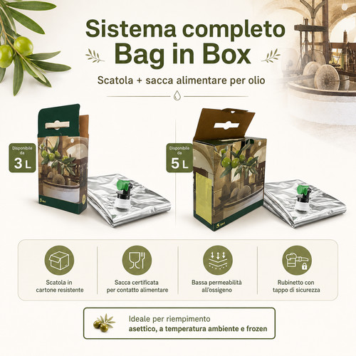Bag box 5l - bag, 3l