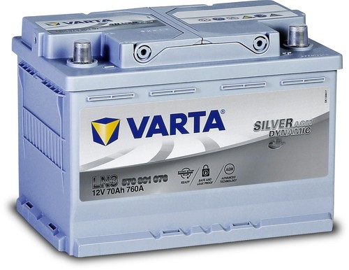 Varta silver dynamic agm - silver,