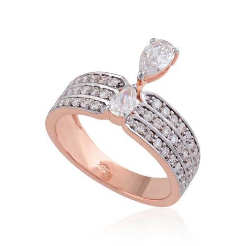 14k rosa massiccio oro - 14k,