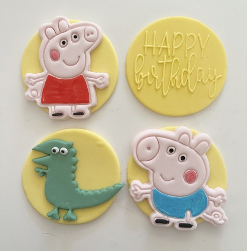 Topper per cupcake peppa - per,