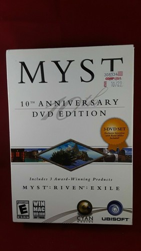 Myst anniversary dvd - myst,