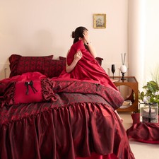 Set lenzuola 4 pezzi seta