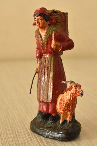 Donna con gerla - gerla, e