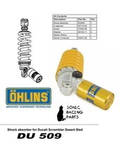 DU 509 MONO AMMORTIZZATORE