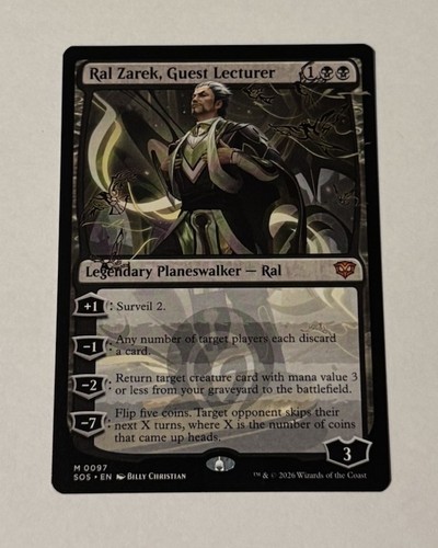 Mtg ral zarek guest - zarek,,