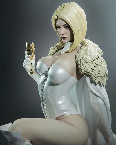 Emma frost sfw marvel figure - frost, sfw-
