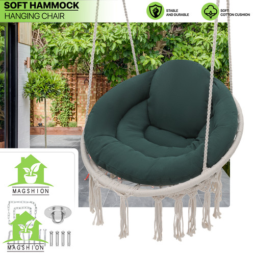 Amaca patio macramè - sedia, a
