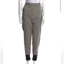 Plaid Trousers with Black