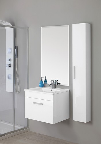 Mobile bagno con - mobile, specchio