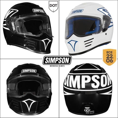 Nuovo casco integrale simpson - nuovo,