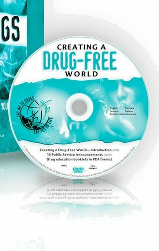 Dvd creating drug free world - dvd,
