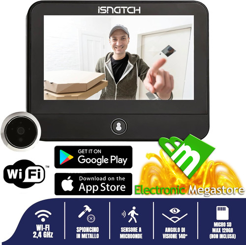 Spioncino digitale sottocchio - digitale,