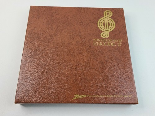 Zenith presents encore volume - zenith,