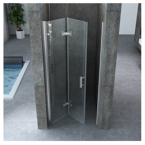 Porta doccia nicchia - , vetro