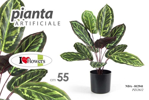 Pianta artificiale con - 55,