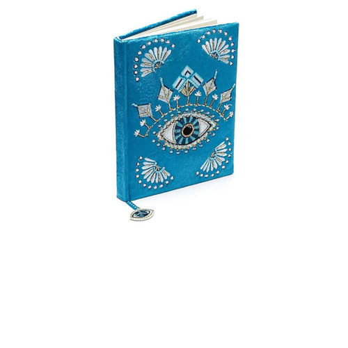 Quaderno azzurro occhio - quaderno,
