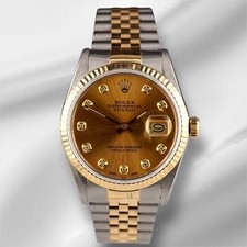 Rolex datejust 36mm 18k - datejust, oro