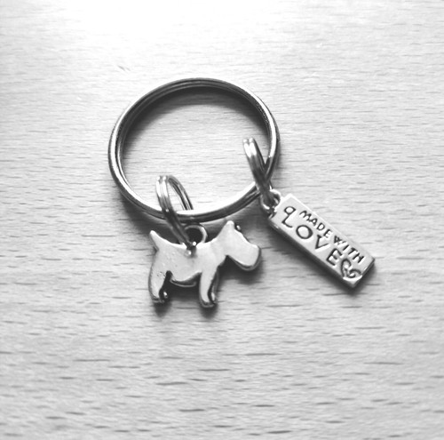 Great little dog keyring - dog,