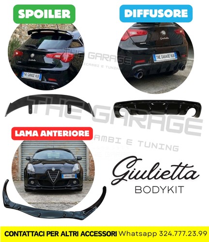Bodykit completo per giulietta - bodykit,