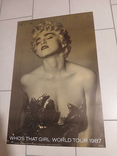 Poster vintage 1987 official - poster,