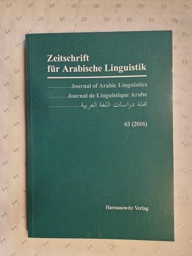 Zeitschrift für arabische