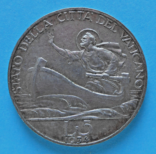 Lire 1934 pio h - 5, xi