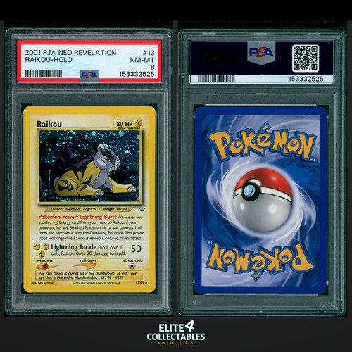 Raikou holo psa 8 - -,