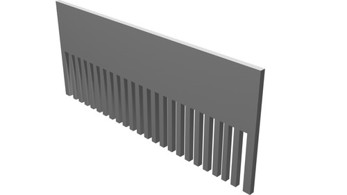 Pettine raschietto alghe per - pettine,