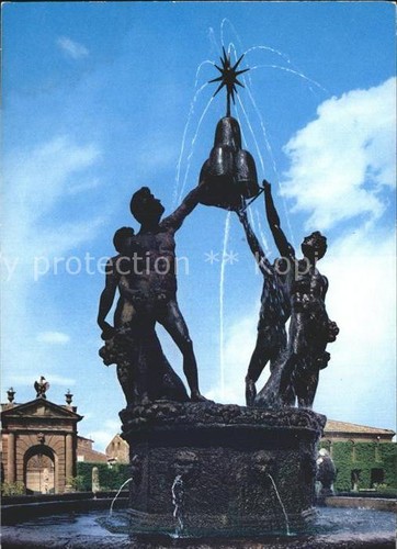 Scultura fontana bagnaia villa - scultura,