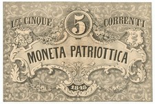 Lire correnti moneta - 5,
