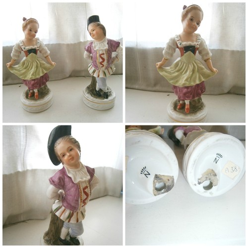 Ceramics capodimonte pair - ceramics,