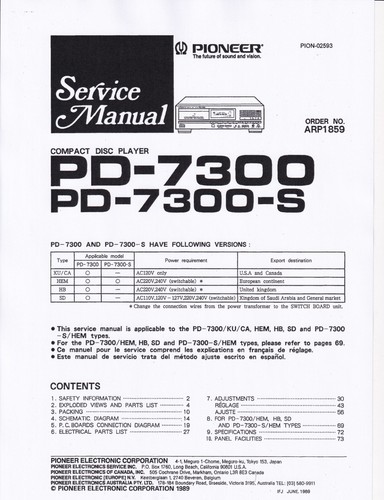 Manuale servizio per - manuale, di