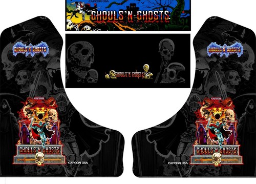 Ghouls ghosts bartop arcade - bartop,