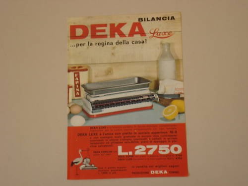 Advertising pubblicità 1962 - pubblicità,