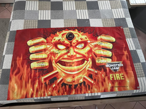 Bandiera monster jam - bandiera, 2019