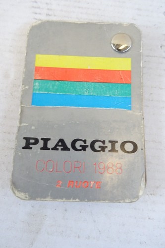 Tabella colori piaggio 1988 - 1988, 2