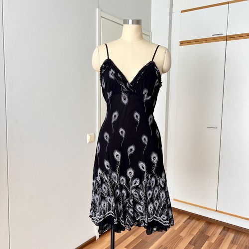 Y2k abito slip nero - y2k,