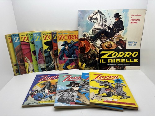 Lotto zorro disney 1966 1968 - lotto, 1966,