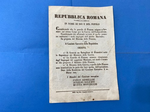 Documento repubblica romana - repubblica,