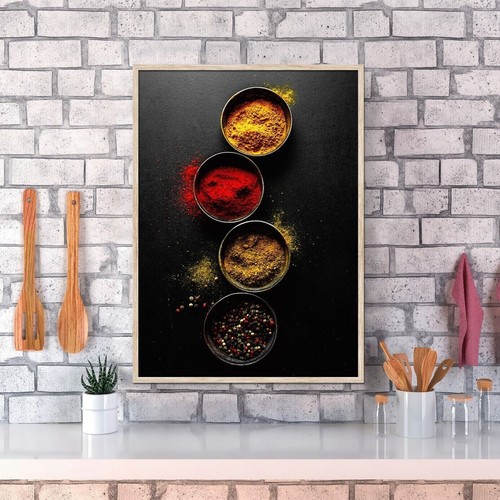 Spezie colorate cucina - colorate, (cucina
