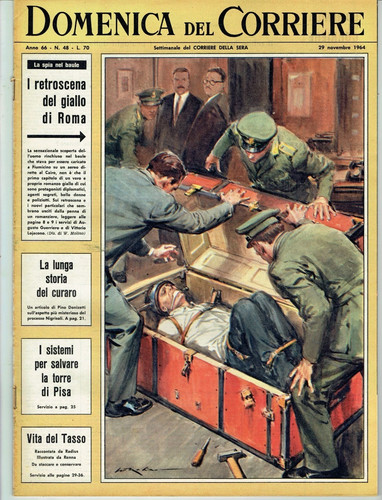 Domenica corriere 1964 - domenica, 1964/48=spia