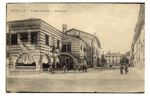 Antica cartolina cividale - cartolina,