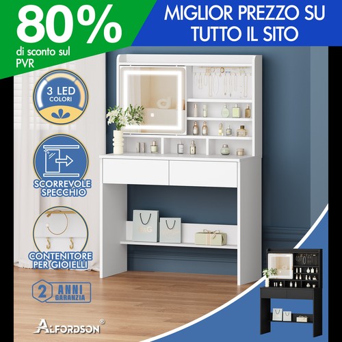 Alfordson scrivania per trucco - scrivania,