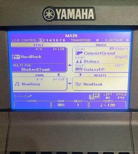 Schermo lcd per - lcd, psr