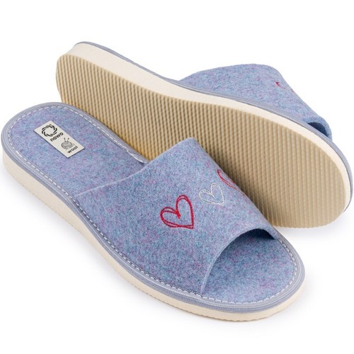 Pantofole donna feltro - pantofole, da